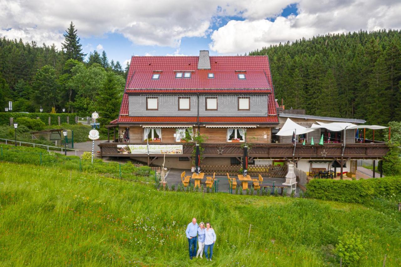 Appartements Und Ferienhaus Gasthof Kanzlersgrund Oberhof  Bagian luar foto